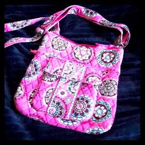 Grandmacore VERA BRADLEY Pink Pinwheel Crossbody Bag‎